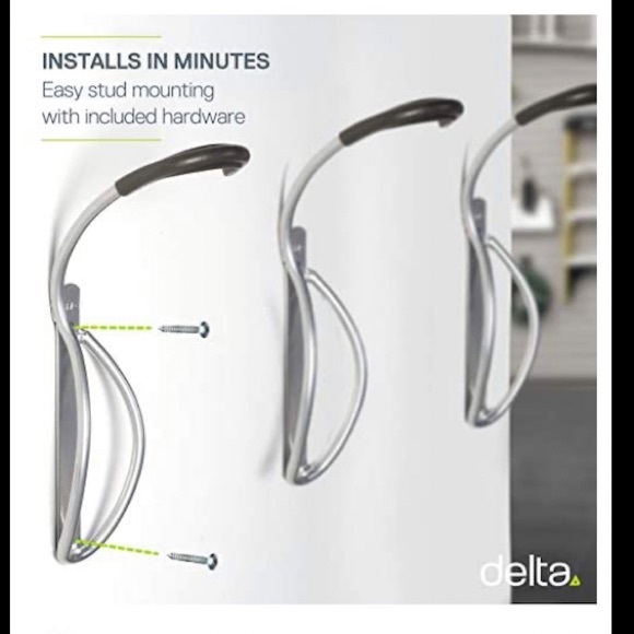 NWT DELTA CYCLE WALL BIKE RACK GARAGE SPACE SAVER - Picture 3 of 14